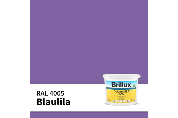Brillux Dolomit ELF 900 10 Liter RAL 4005 - Blaulila
