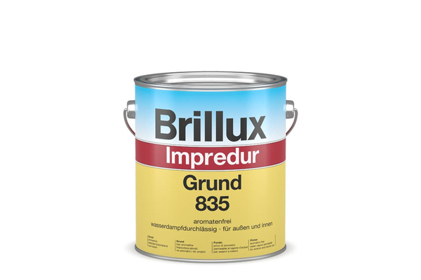 Brillux Impredur Grund 835 / 3 Liter 0095 wei L