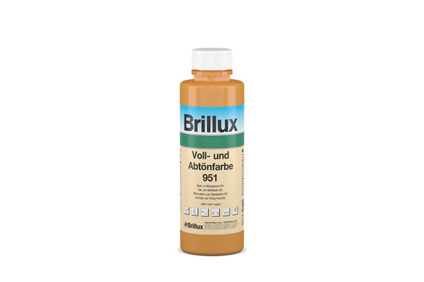 Brillux Voll- und Abtnfarbe 951 / 500 ml 9900 schwarz L