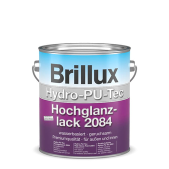 Brillux Hydro-PU-Tec Hochglanzlack 2084 / 3 Liter 0095 weiß