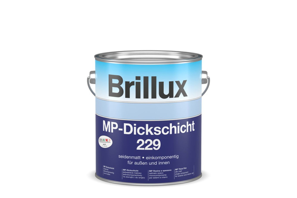 Brillux MP-Dickschicht 229 / 3 Liter 7016 anthrazitgrau