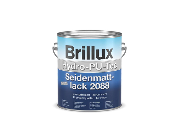 Brillux Hydro-PU-Tec SM-Lack 2088 / 3 Liter 0095 wei