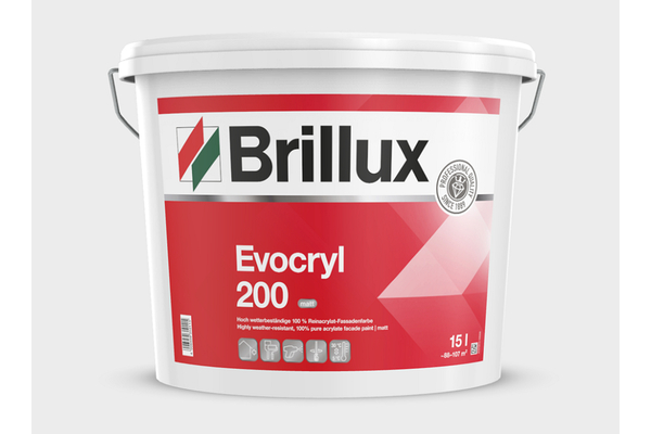 Brillux Evocryl 200 5 Liter 0095 wei L