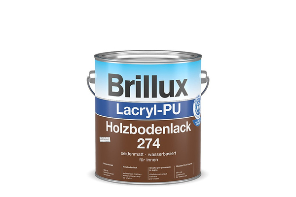 Brillux Lacryl-PU Holzbodenlack 274 / 750 ml 0095 wei