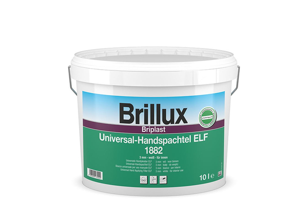 Brillux Universal-Handspachtel ELF 1882 / 10 Liter 0095 wei