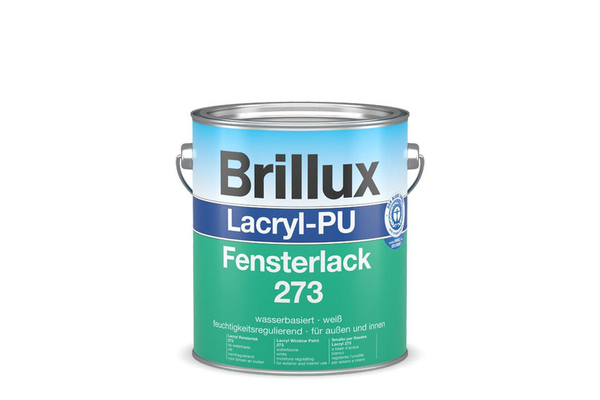 Brillux Lacryl-PU Fensterlack 273 / 750 ml 0095 wei