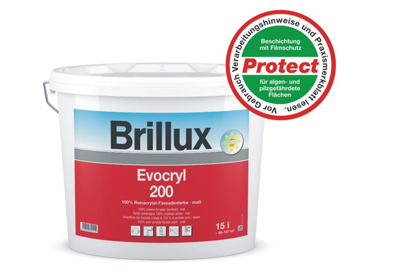 Brillux Evocryl 200 10 Liter Protect 0095 wei