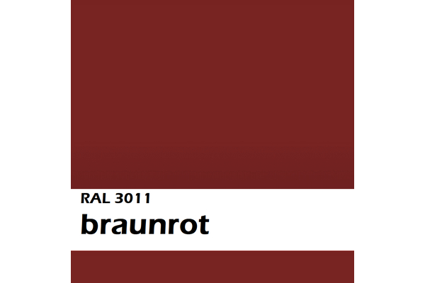 Brillux Deckfarbe 871 3 Liter Protect 3011 braunrot