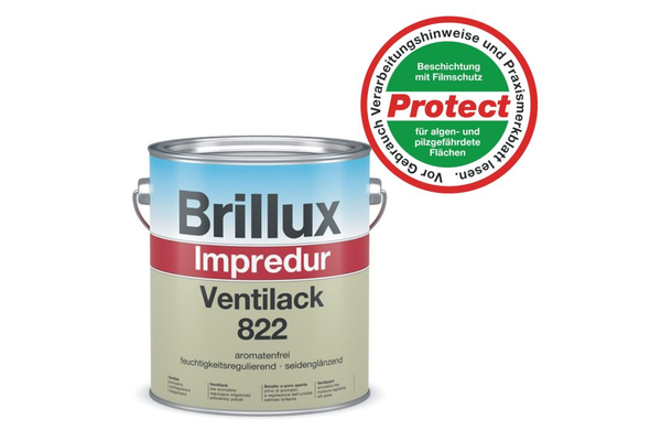 Brillux Impredur Ventilack 822 / 3 Liter Protect 0096 altwei