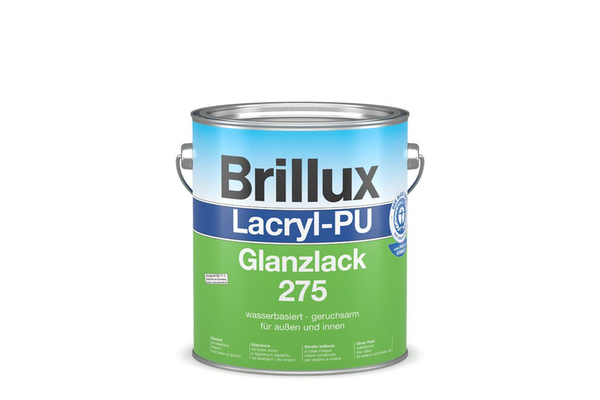Brillux Lacryl-PU Glanzlack 275 750 ml 1021 rapsgelb