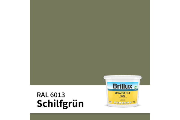 Brillux Dolomit ELF 900 2,5 Liter RAL 6013 - Schilfgrn