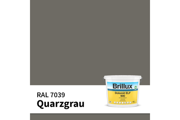 Brillux Dolomit ELF 900 2,5 Liter RAL 7039 - Quarzgrau